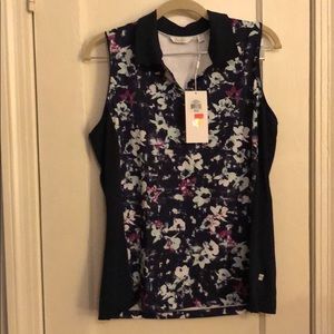 Lady Hagen Flower Golf Polo